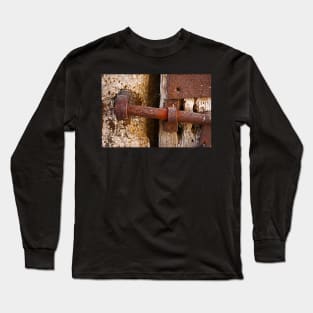 Rusted Doorlatch - Rothenburg, Germany Long Sleeve T-Shirt